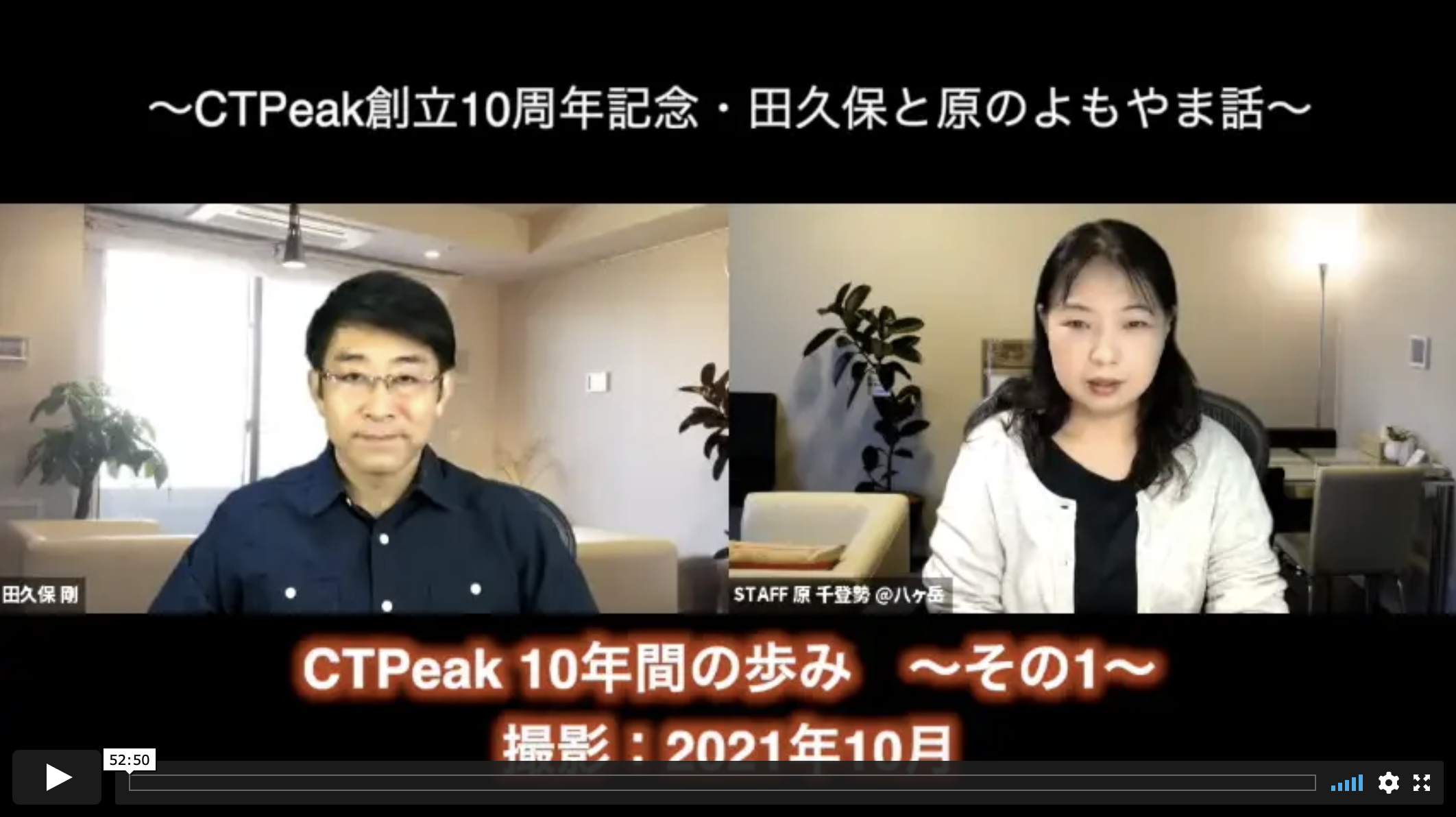 CTPeak10年間の歩み［その1］2011-2012